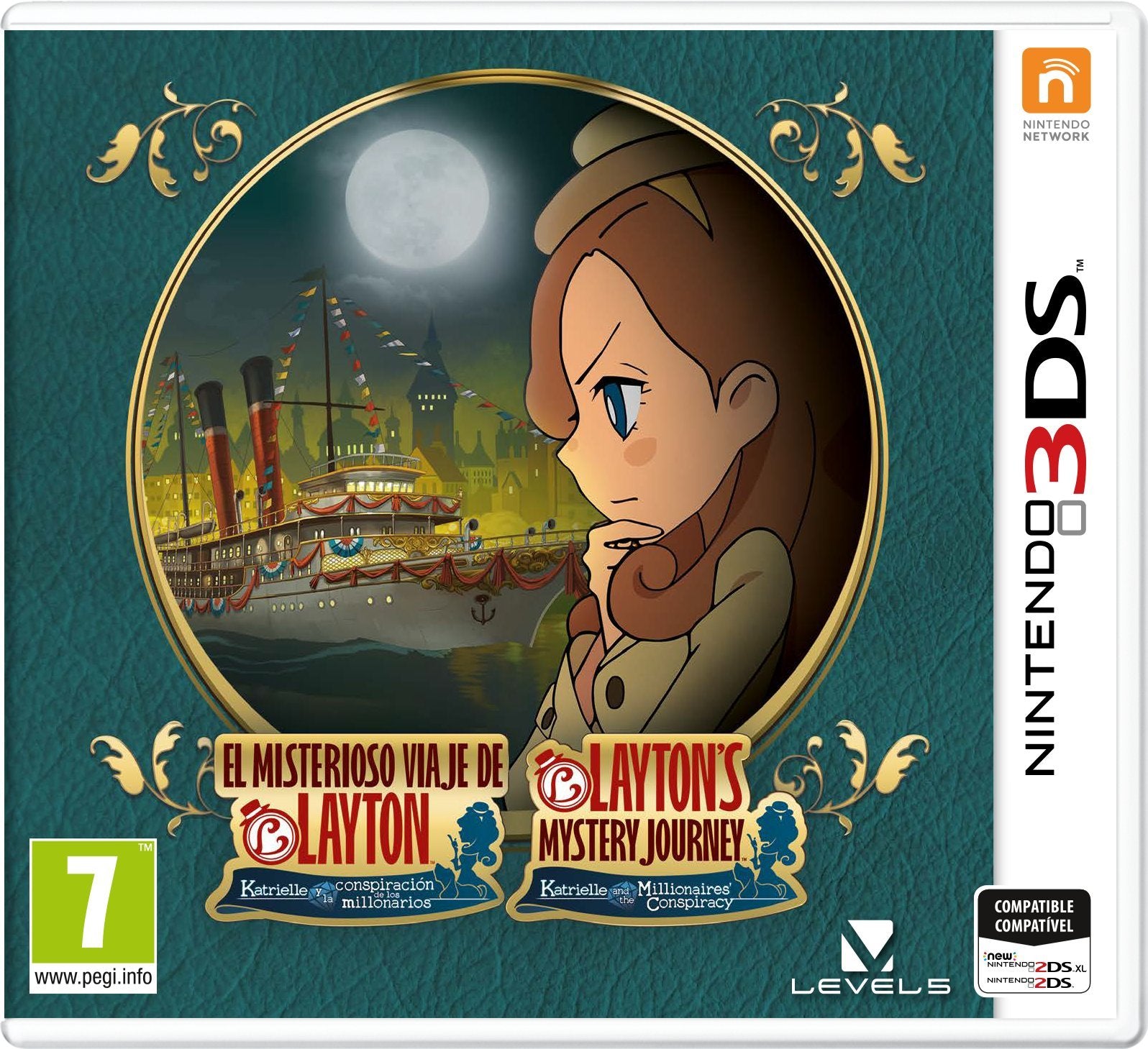 Nintendo El Misterioso Viaje De Layton: Katrielle Y La Conspiración De Los Millonarios - Resuelve Puzzles Y Misterios En Londres Con La Ayuda De Sherl Nintendo El Misterioso Viaje De Layton: Katrielle Y La Conspiración De Los Millonarios - Resuelve Puzzles Y Misterios En Londres Con La Ayuda De Sherl